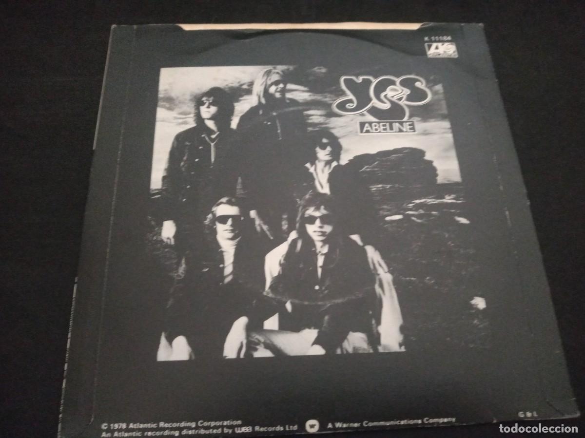 Discos de vinilo: YES - DONT KILL THE WHALE - SINGLE UK 1978. - Foto 2