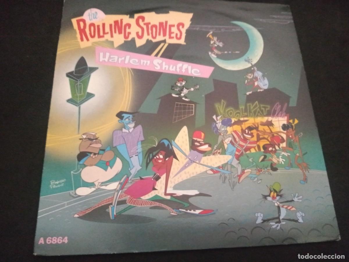 Discos de vinilo: ROLLING STONES - HARLEM SHUFFLE - SINGLE - Foto 1