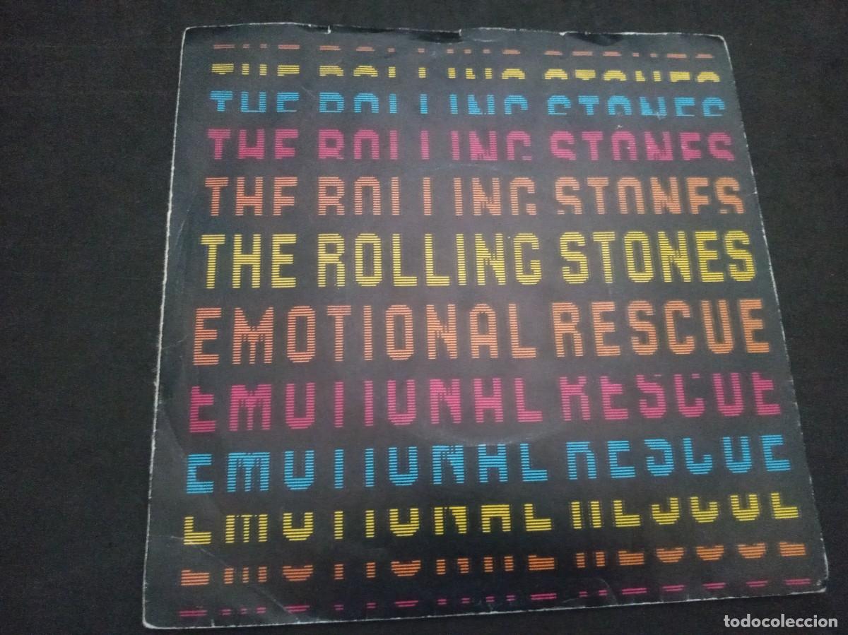 Discos de vinilo: ROLLING STONES - EMOTIONAL RESCUE - SINGLE - Foto 1
