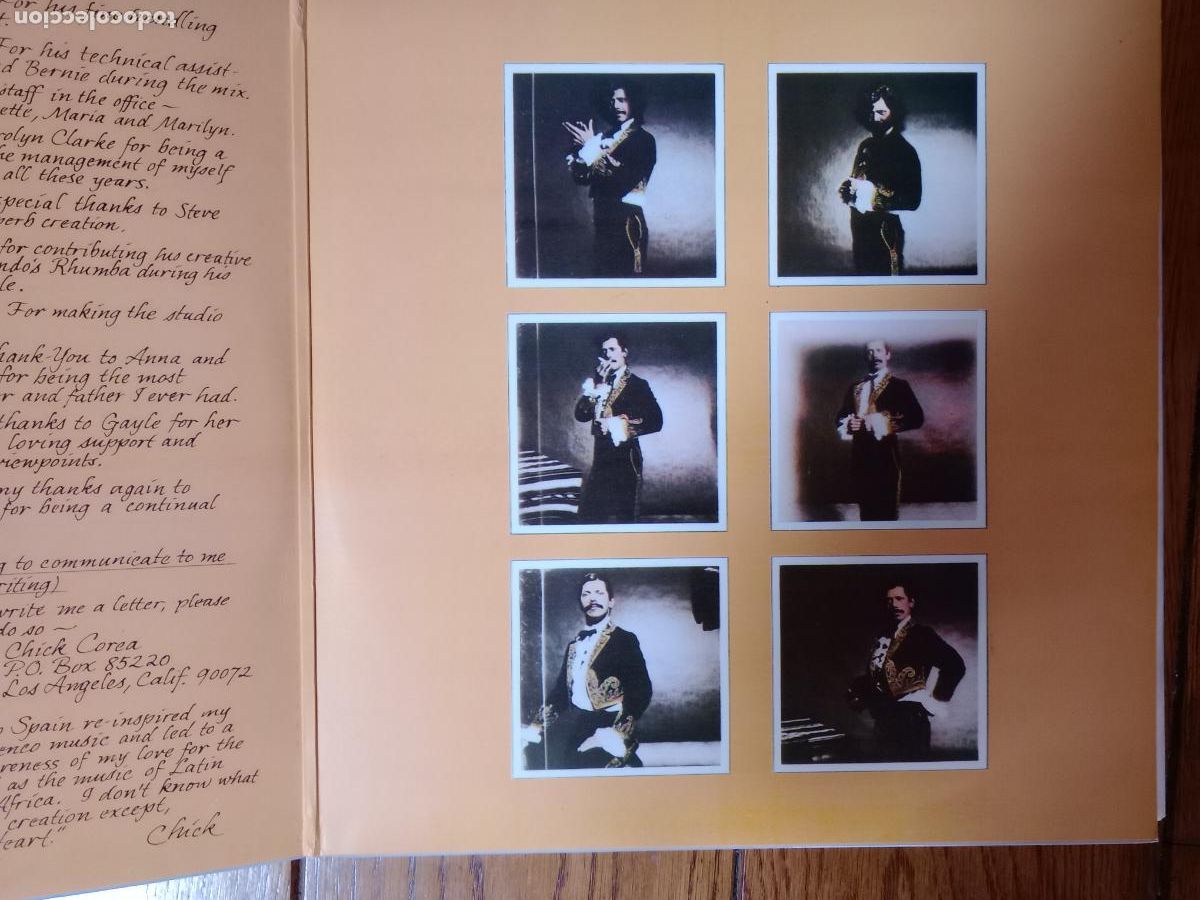 Discos de vinilo: Chick Corea - my spanish heart - Foto 3