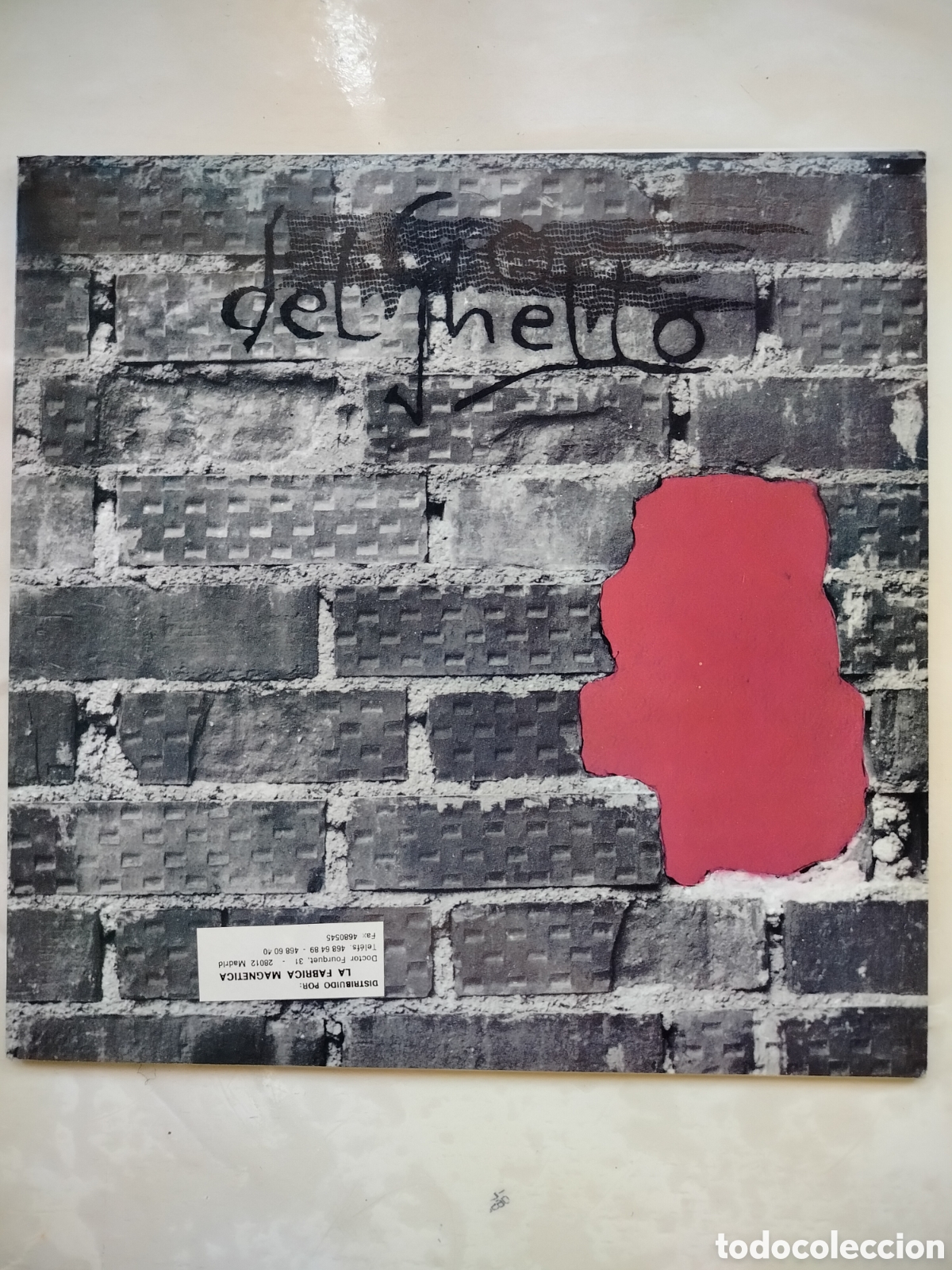 Discos de vinilo: DelGhetto LP 1989... - Foto 2