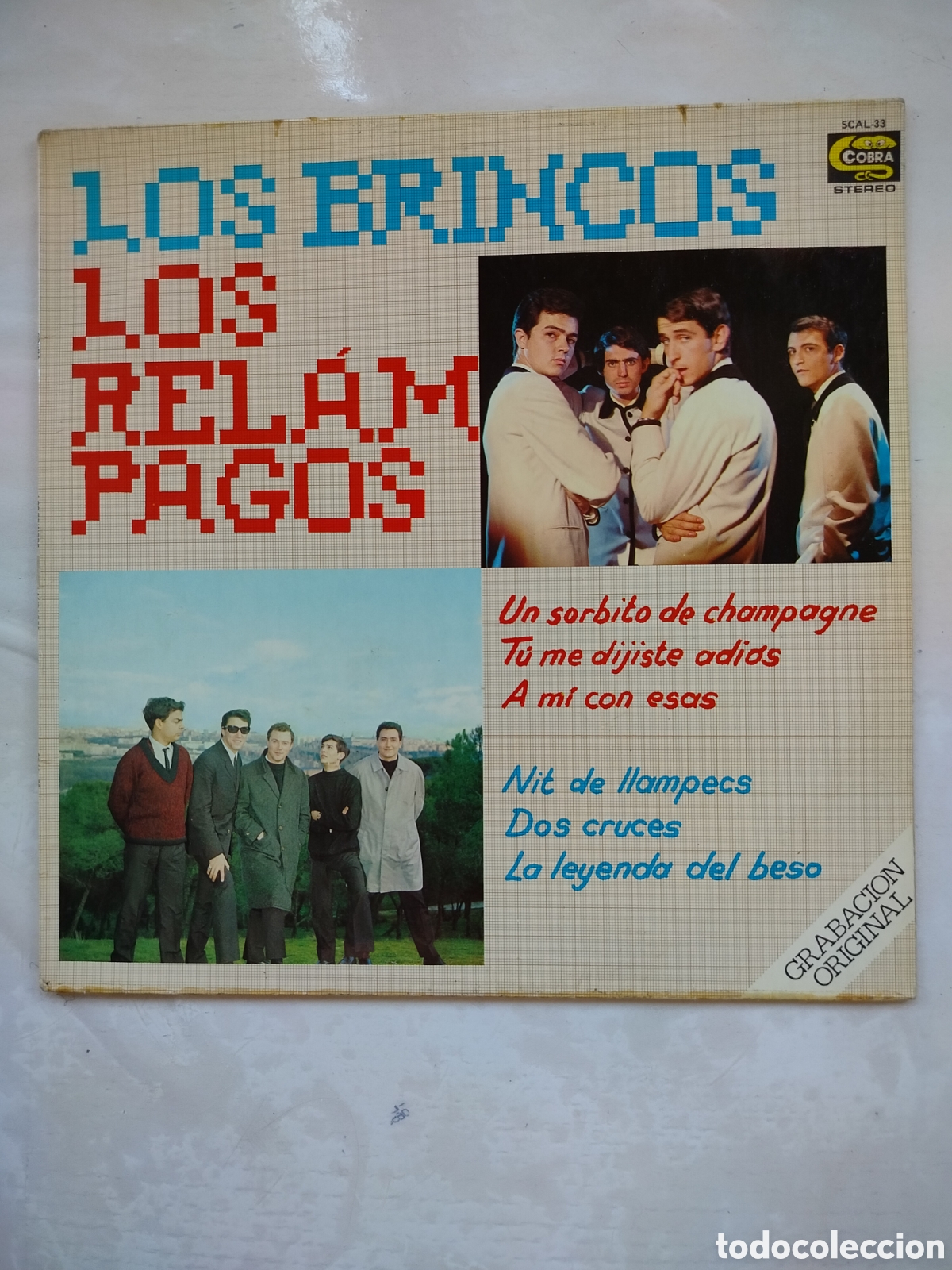 Discos de vinilo: Brincos/Rel&aacute;mpagos 1978 - Foto 1