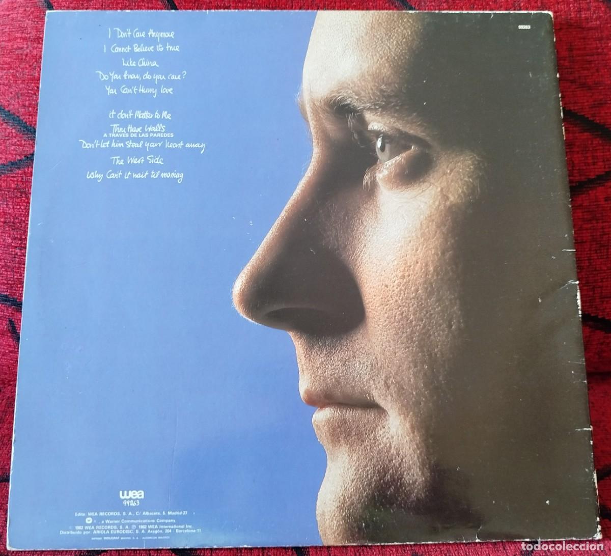 Discos de vinilo: PHIL COLLINS ** Hello, I Must Be Going! ** VINILO LP 1982 - Foto 2