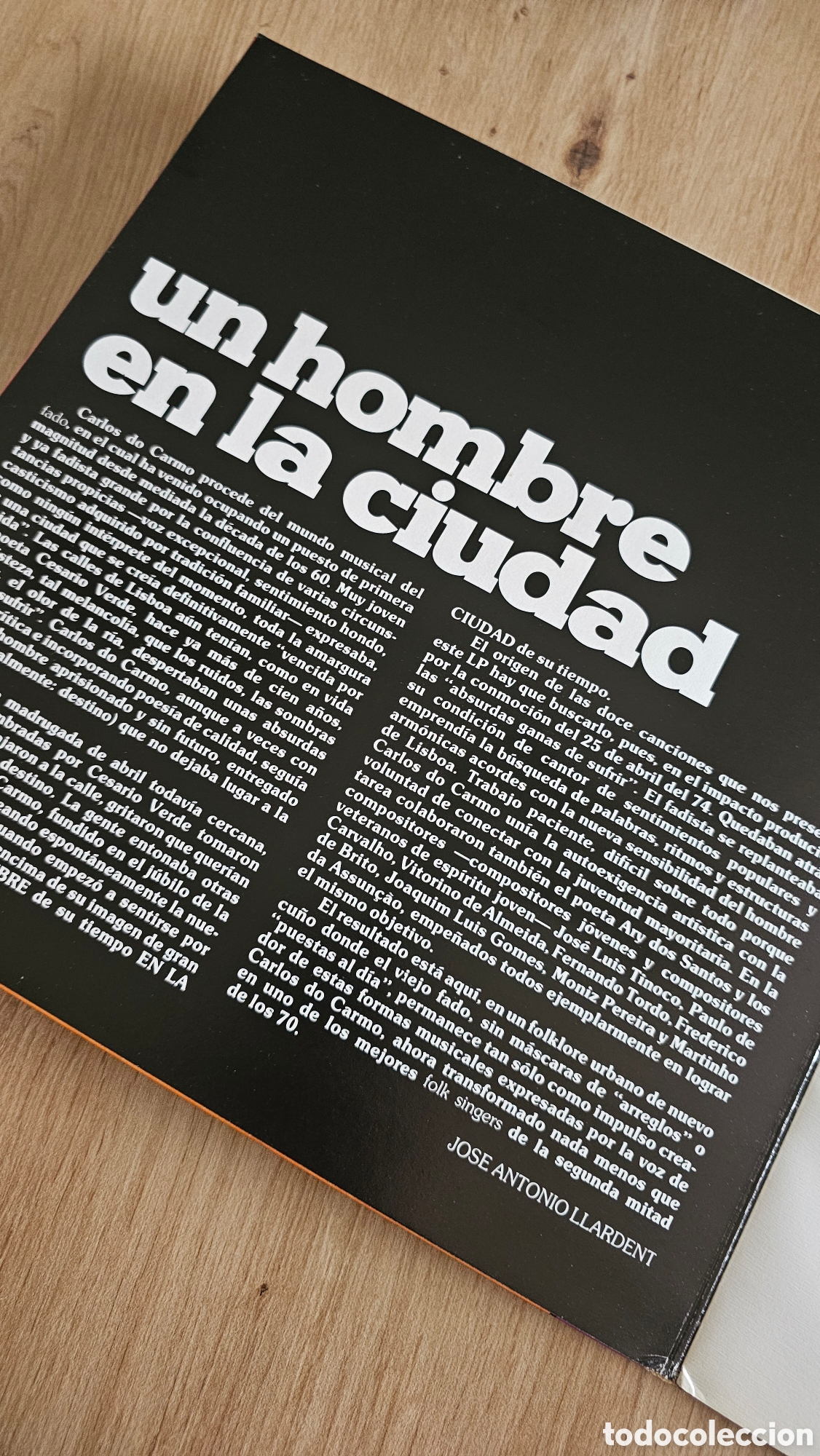 Discos de vinilo: Vinilo Carlos Do Carmo 1978 - Foto 4