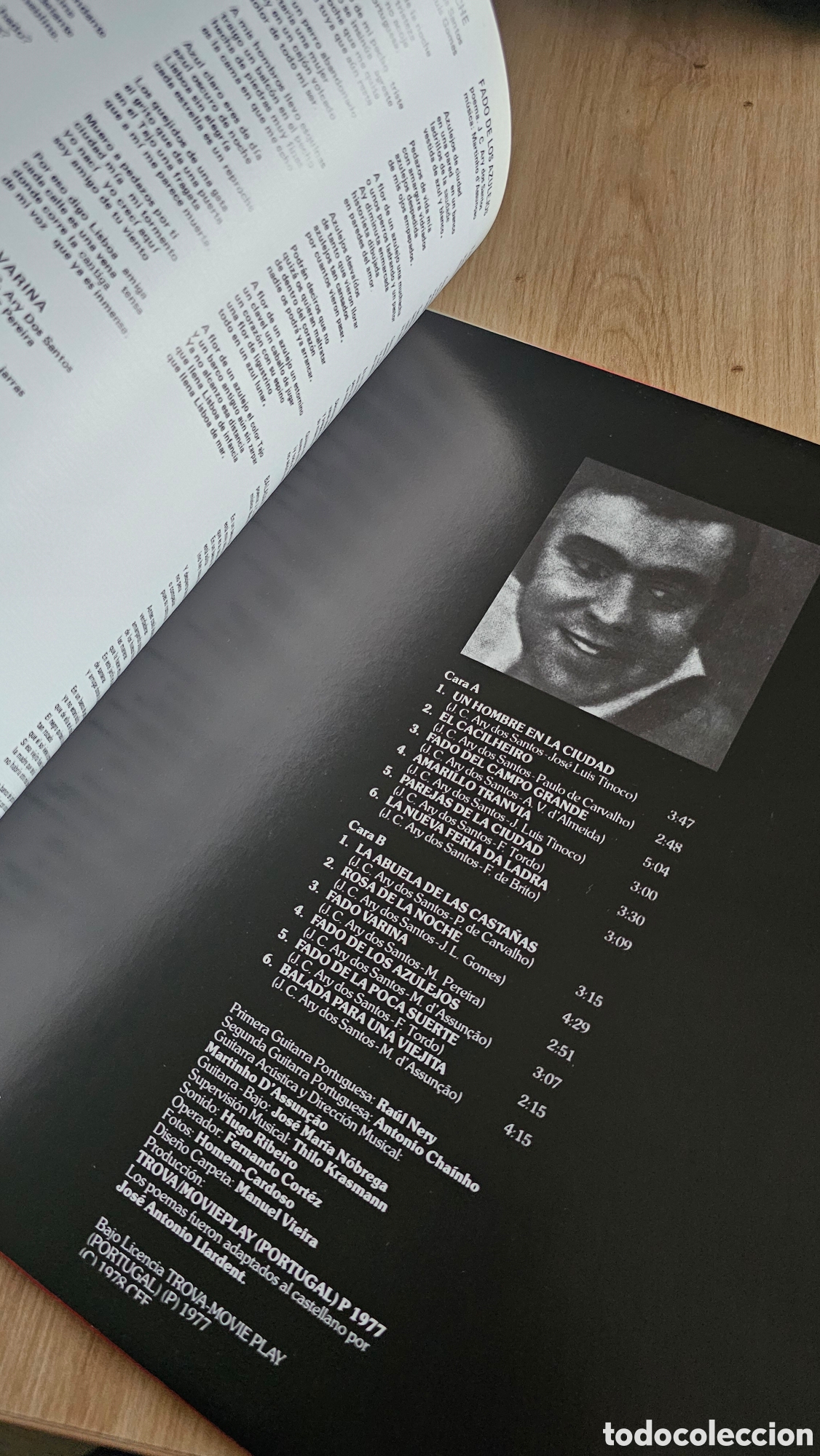 Discos de vinilo: Vinilo Carlos Do Carmo 1978 - Foto 6