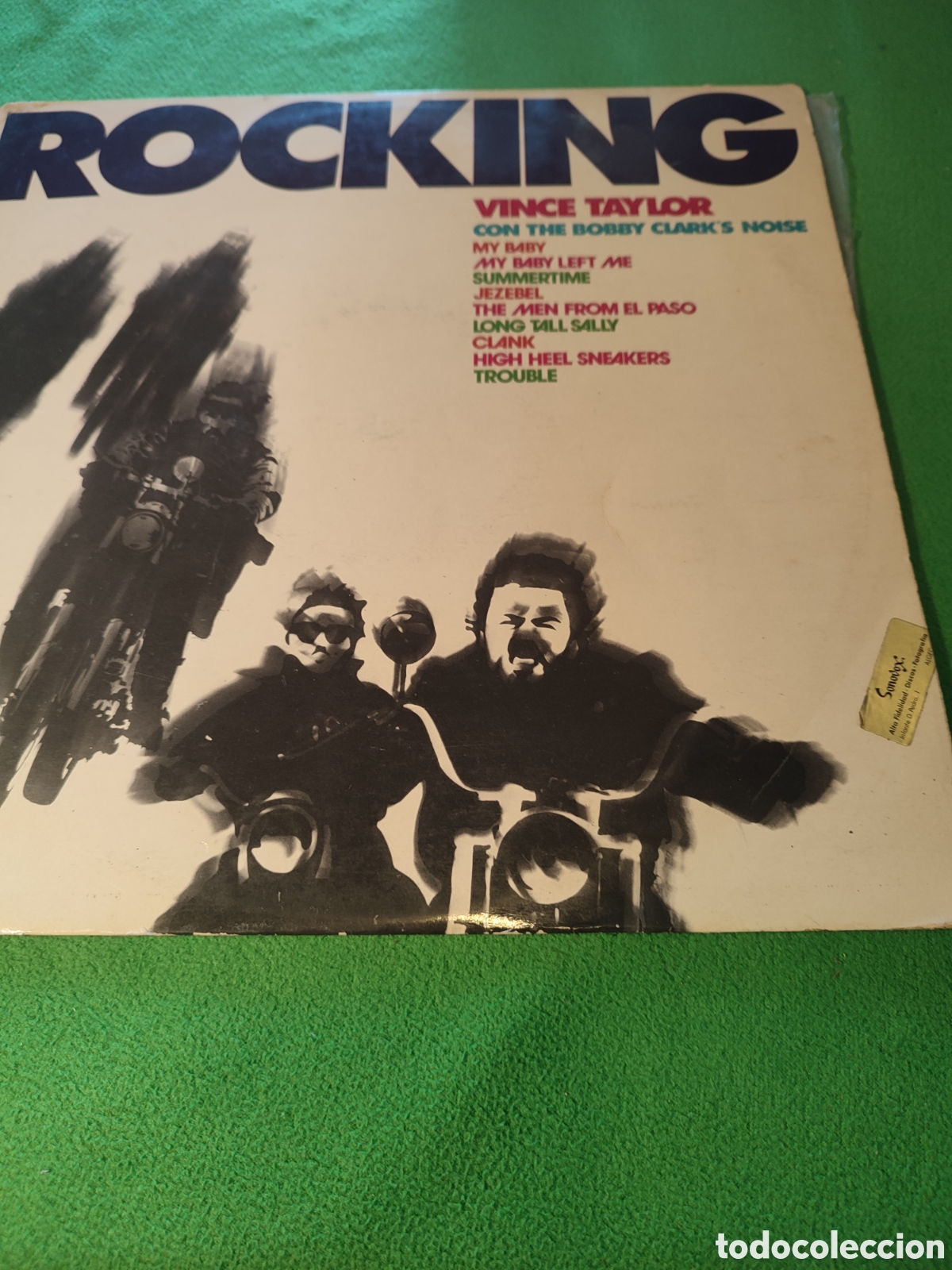 Discos de vinilo: Vincent Taylor - Rocking edici&oacute;n espa&ntilde;ola - Foto 1