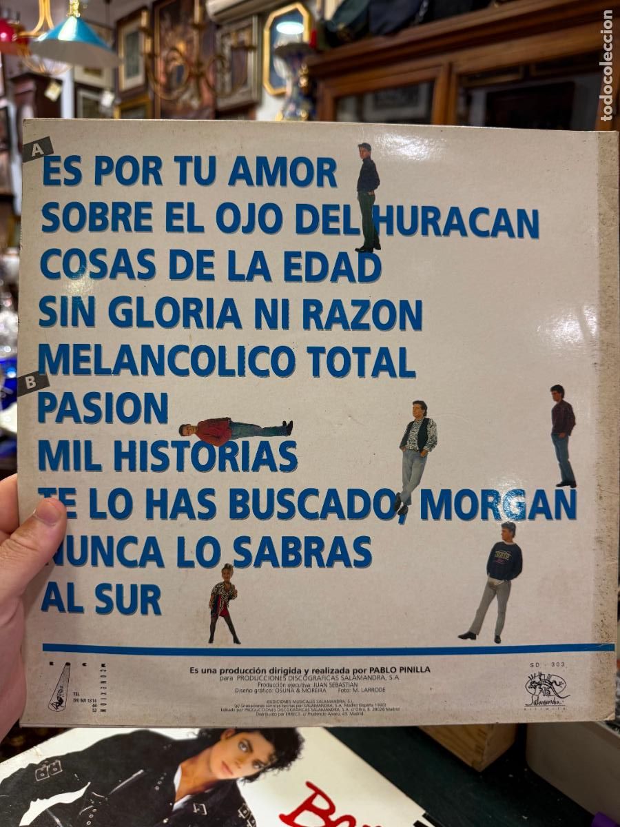Discos de vinilo: LP MODESTIA APARTE - COSAS DE LA EDAD - Foto 2