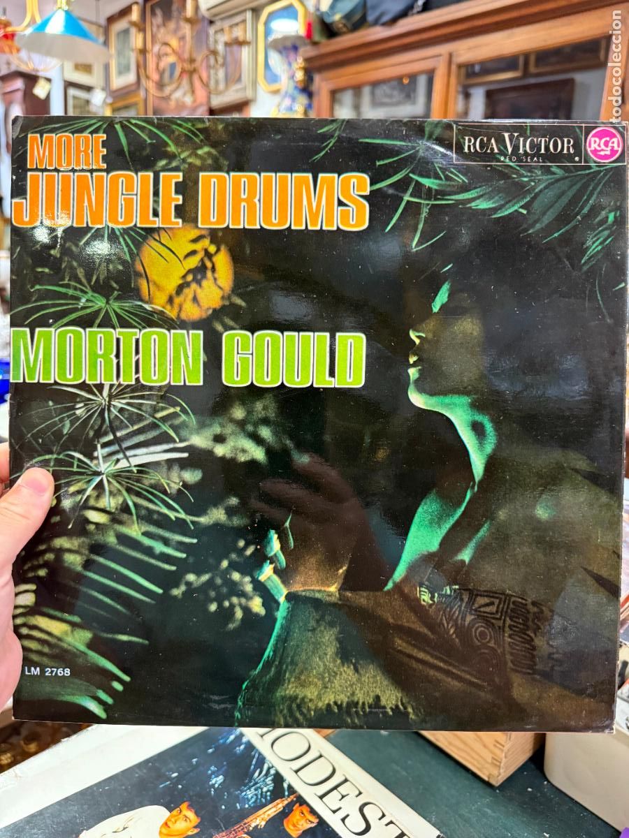 Discos de vinilo: LP MORE JUNGLE DRUMS - MORTON GOULD - Foto 1