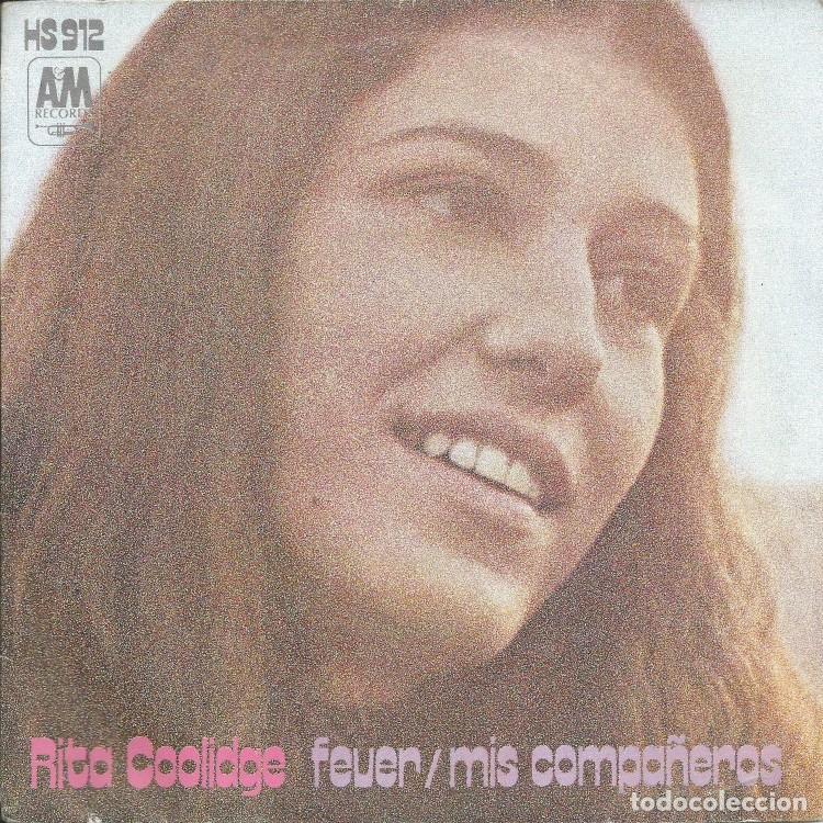 Discos de vinilo: RITA COOLIDGE &middot;&middot;&middot; Fever / My Crew - (Single) - Foto 1