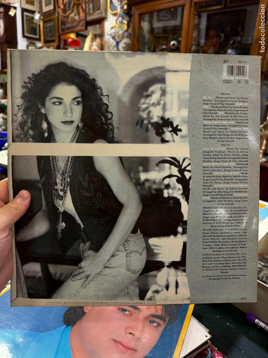 Discos de vinilo: LP GLORIA ESTEFAN - CUTS BOTH WAYS - Foto 2