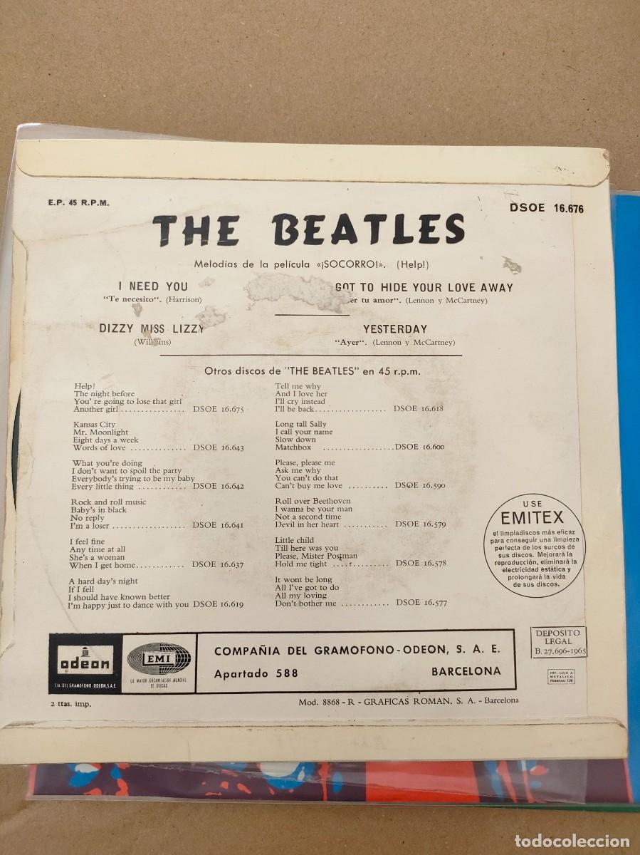 Discos de vinilo: The Beatles. Yesterday - Foto 2