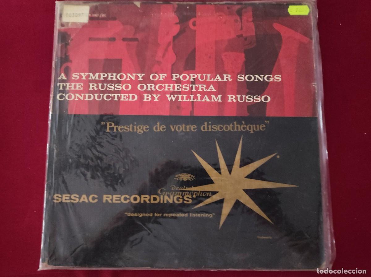 Discos de vinilo: william russo popular songs Lp - Foto 1