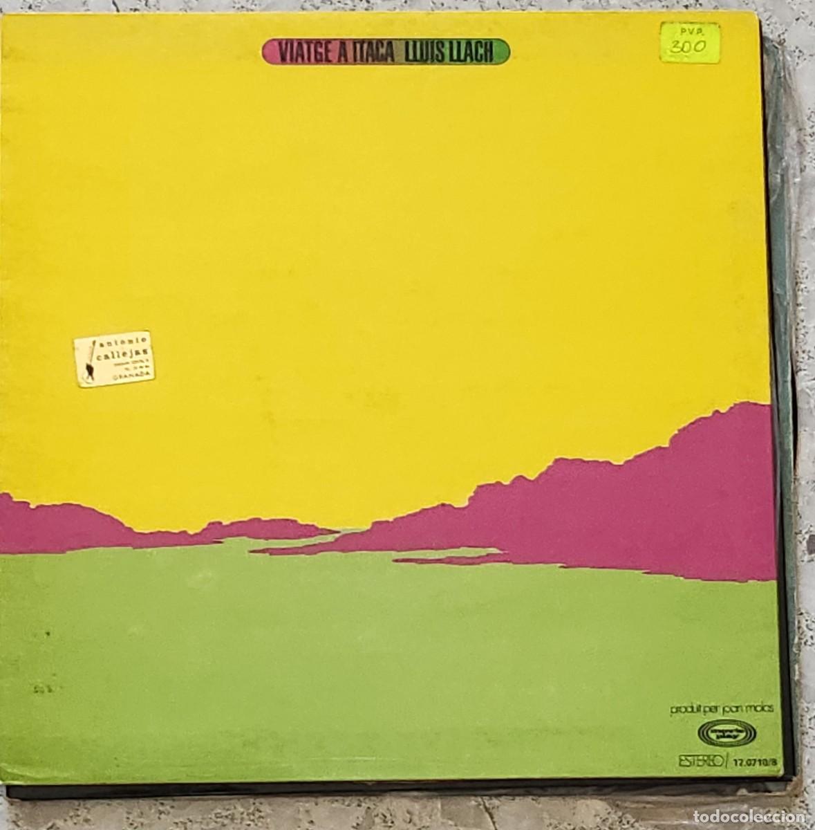 Discos de vinilo: LLUIS LLACH VIATGE A ITACA - Foto 1
