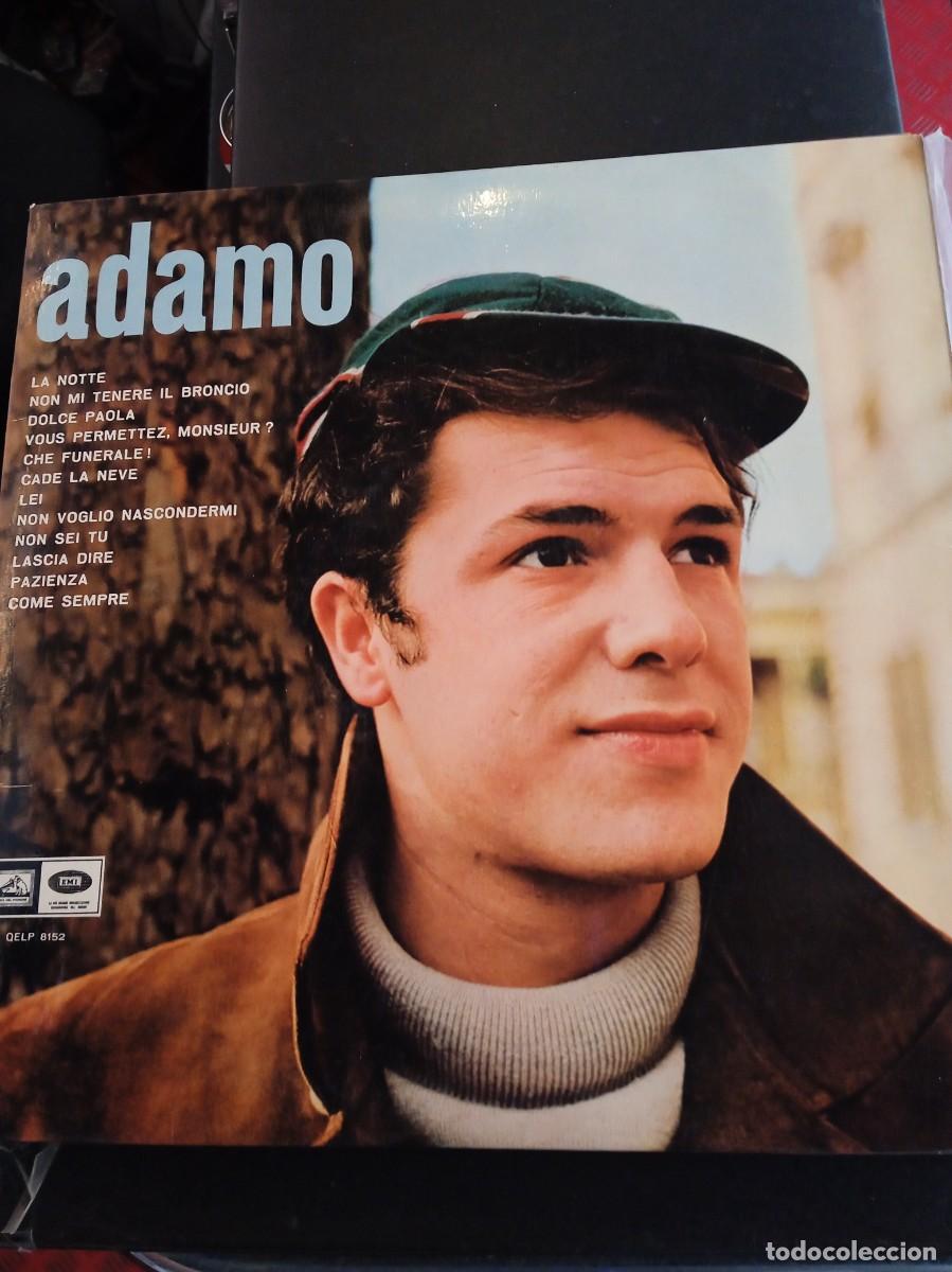 Discos de vinilo: ADAMO- ADAMO. LP ITALIANO. - Foto 1