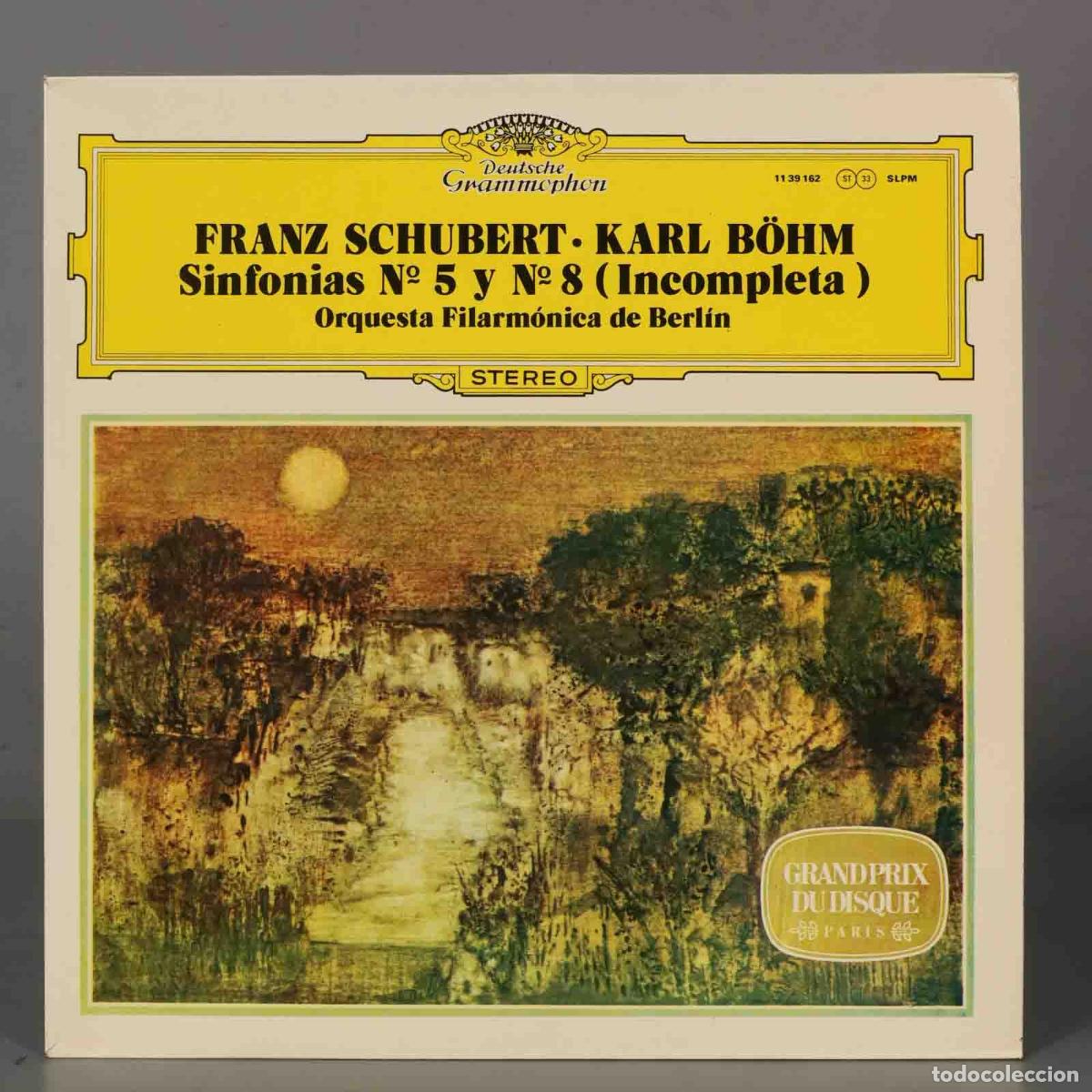 Dischi in vinile: LP. Sinfon&iacute;as No.5 Y No.8 (Incompleta) SCHUBERT BOHM