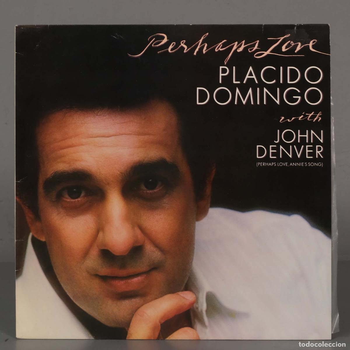 Disques de vinyle: LP. Placido Domingo &ndash; Placido Domingo with John Denver - Perhaps Love