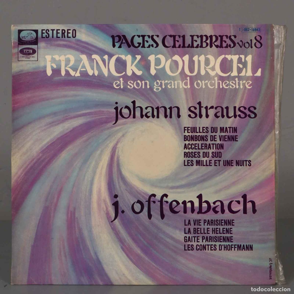 Disques de vinyle: LP. Franck Pourcel Et Son Grand Orchestre &ndash; Pages C&eacute;l&egrave;bres Vol. 8