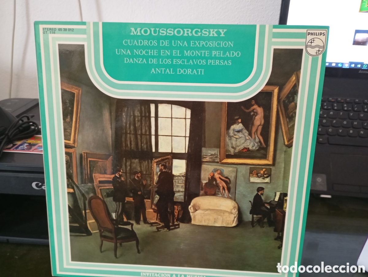 Disques de vinyle: MUSSORGSKY: CUADROS DE UNA EXPOSICI&Oacute;N / UNA NOCHE EN EL MONTE PELADO - PHILIPS, LP