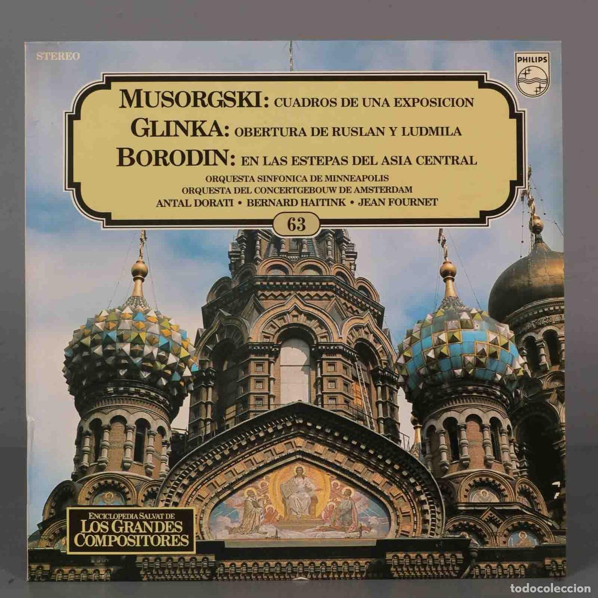 Discos de vinilo: LP. MUSORGSKI: GLINKA BORODIN - Foto 1