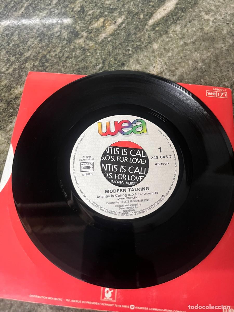 Discos de vinilo: Modern Talking Atlantis Is Calling (S.O.S. For Love) - Foto 3