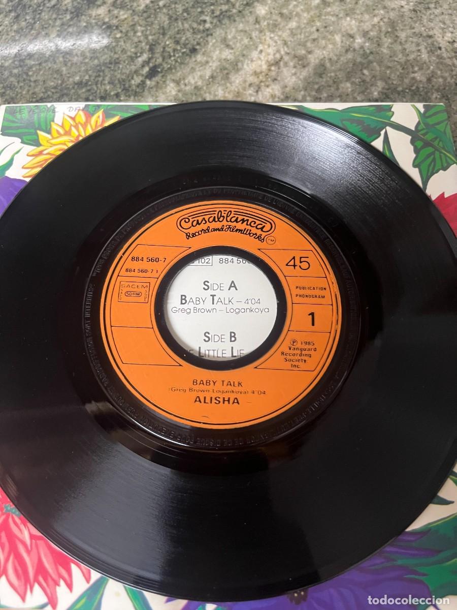 Discos de vinilo: Alisha &lrm;&ndash; Baby Talk single - Foto 3