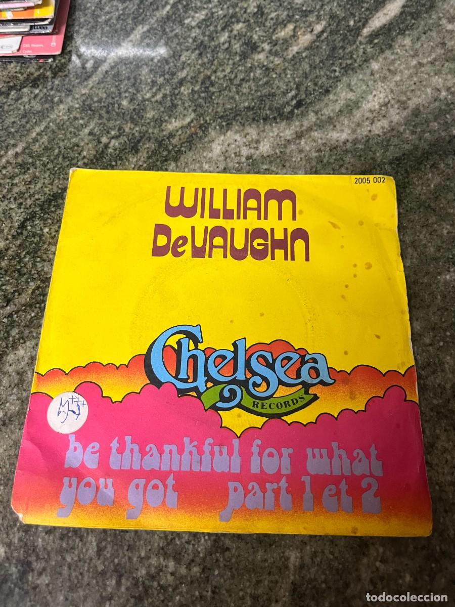 Discos de vinilo: William DeVaughn Be Thankful For What You Got - Foto 1