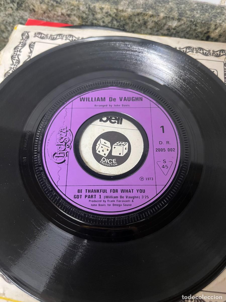 Discos de vinilo: William DeVaughn Be Thankful For What You Got - Foto 3