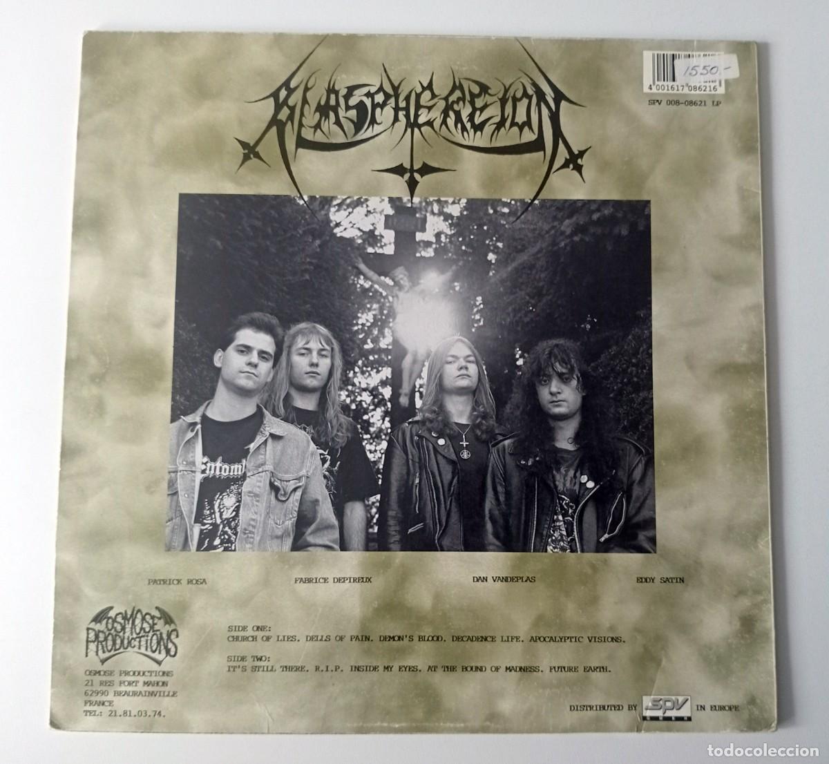 Discos de vinilo: LP BLASPHEREION - REST IN PEACE - Foto 2