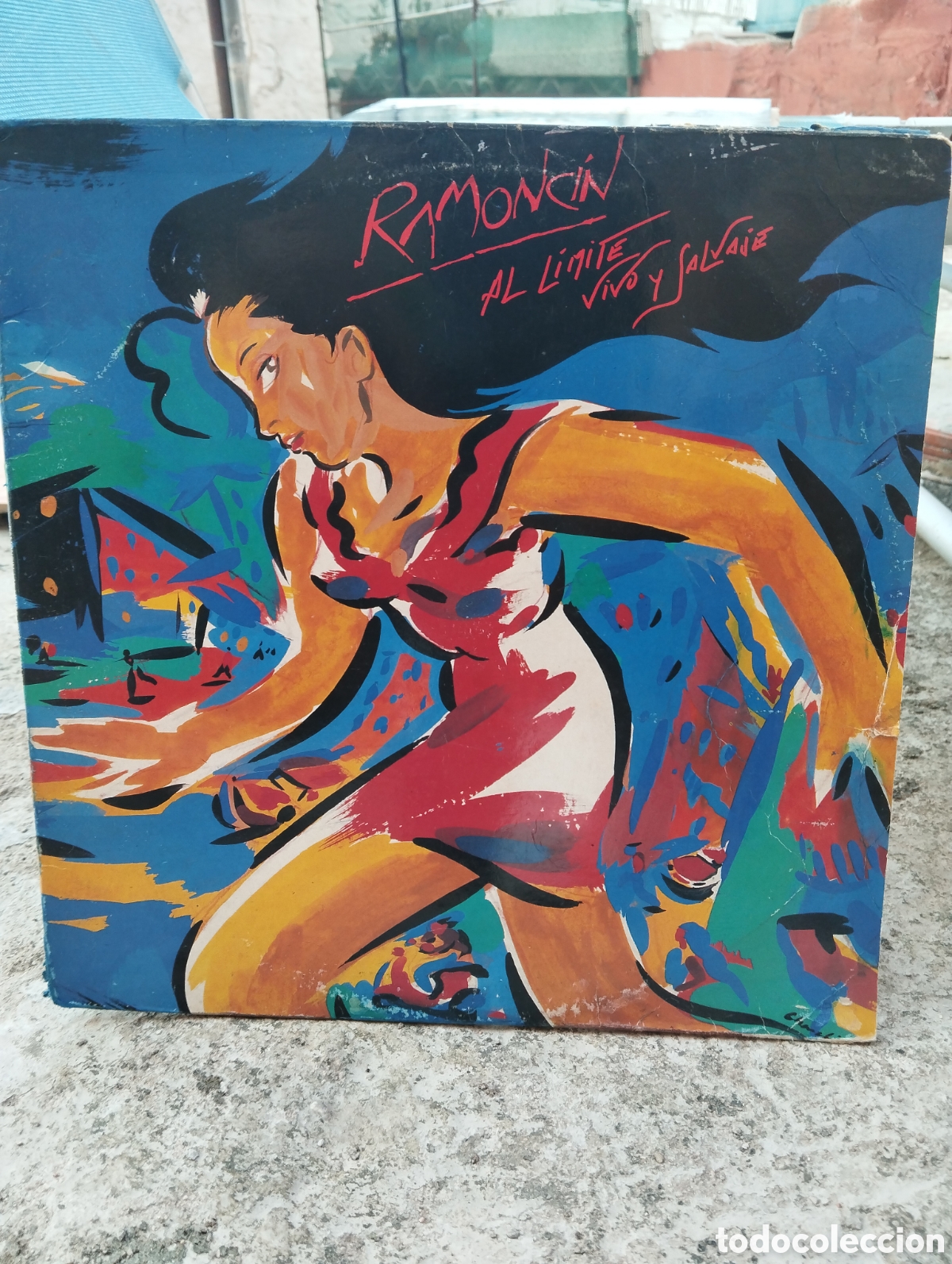 Discos de vinilo: RAMONCIN, AL L&Iacute;MITE, VIVO Y SALVAJE - Foto 1