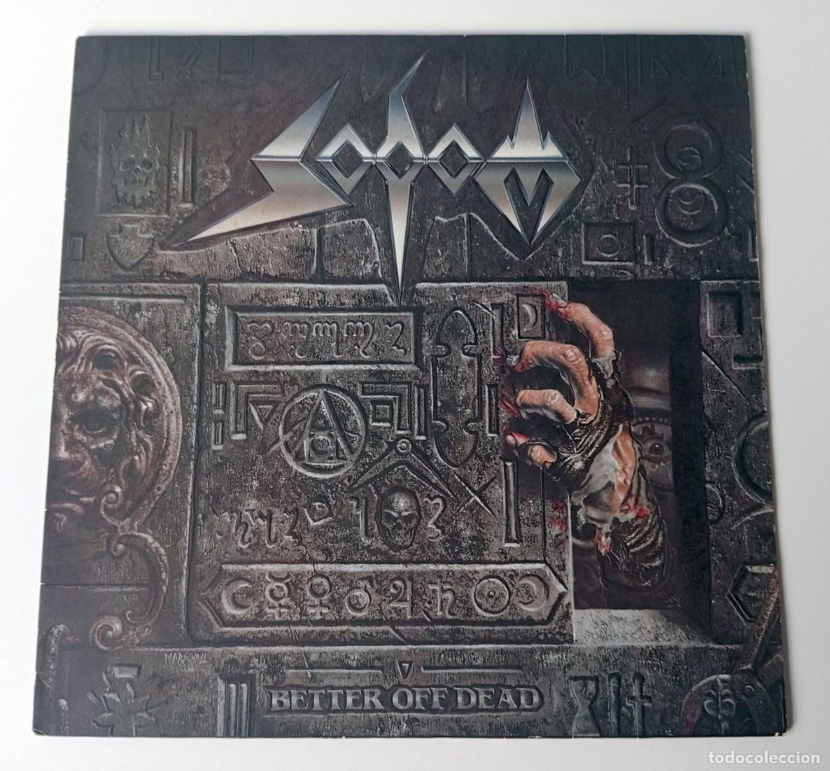 Discos de vinilo: LP SODOM - BETTER OFF DEAD - Foto 1
