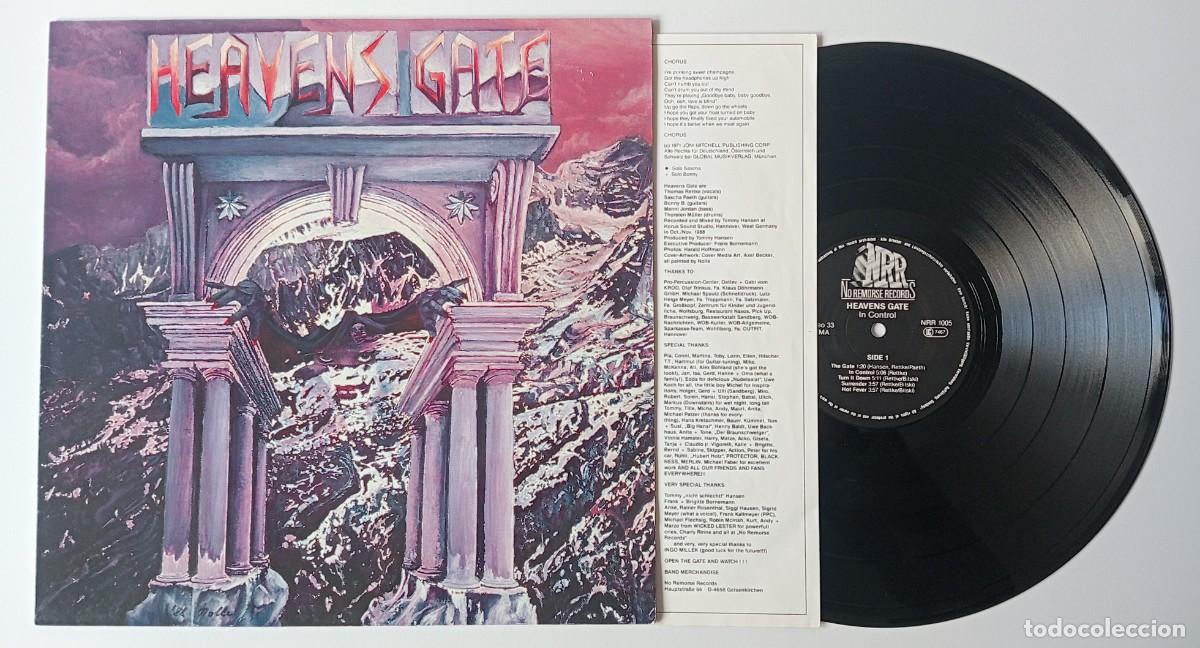 Discos de vinilo: LP HEAVENS GATE - IN CONTROL - Foto 3