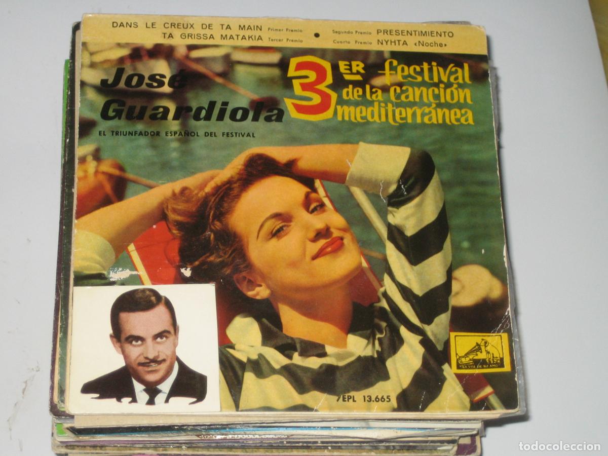 Discos de vinilo: DISCOFERTA - EPS/SINGLES - JOSE GUARDIOLA - Foto 1