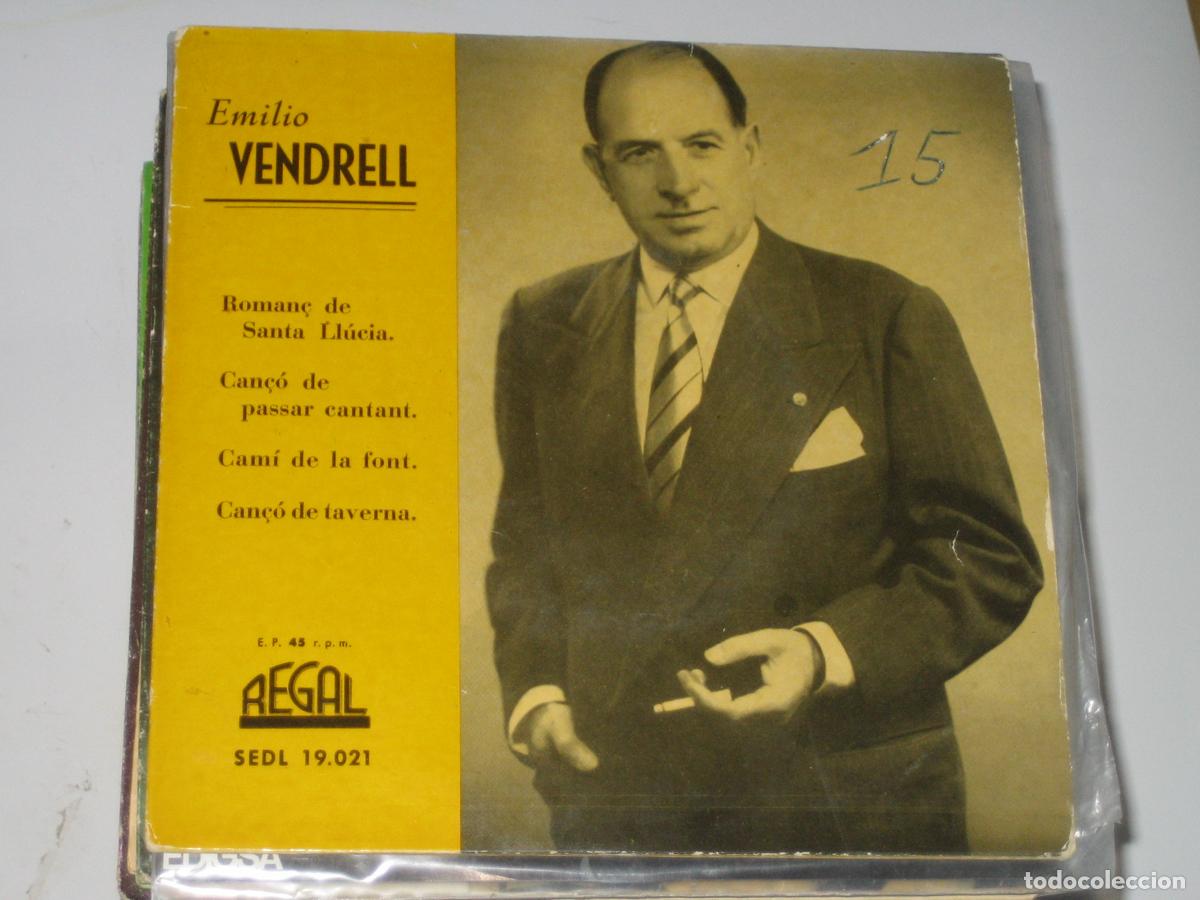 Discos de vinilo: DISCOFERTA - EPS/SINGLES - EMILIO VENDRELL - Foto 1