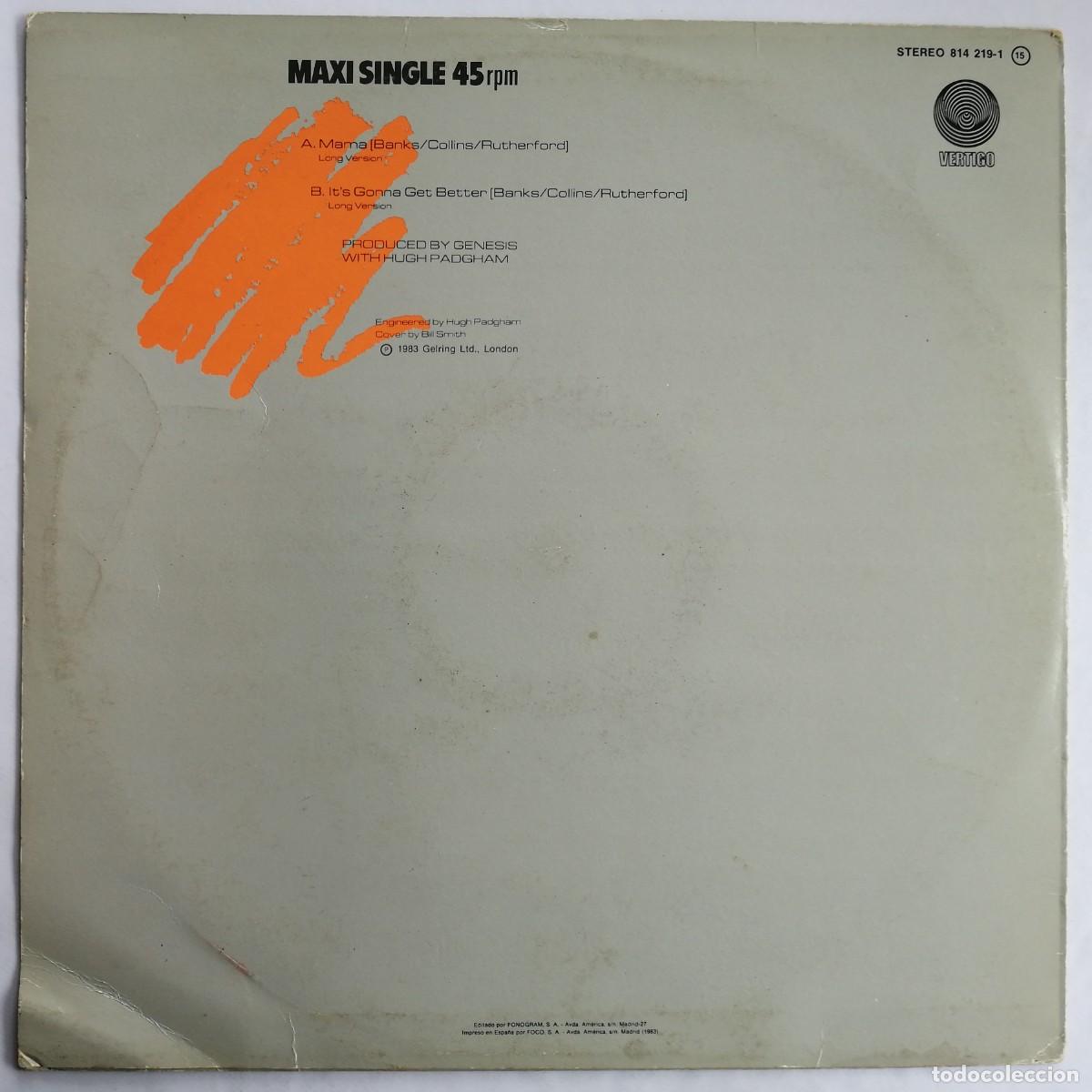 Discos de vinilo: Genesis, Mama, Vertigo &ndash; 814 219-1 - Foto 2