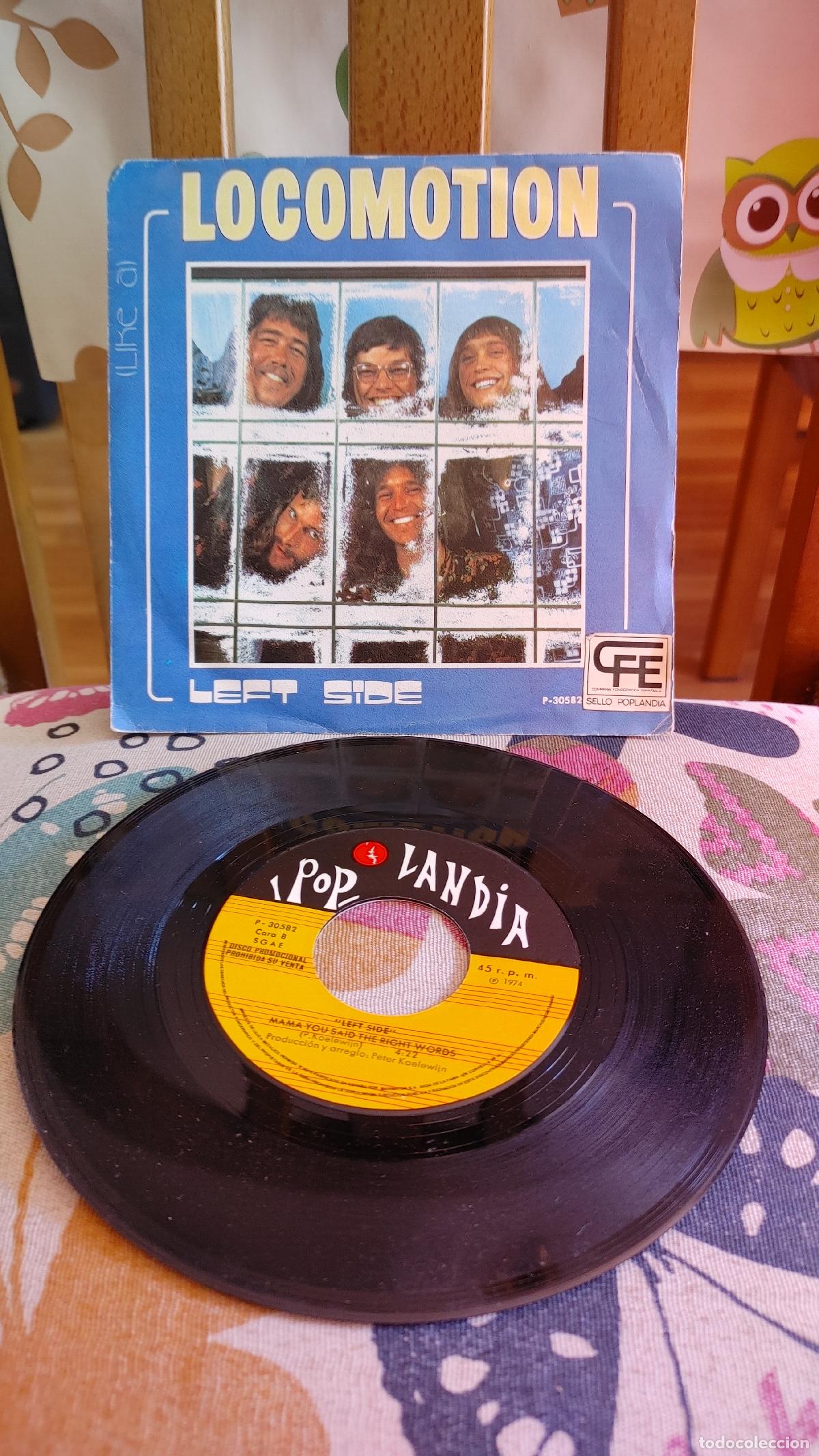 Discos de vinilo: LEFT SIDE-SINGLE LIKE A LOCOMOTION - Foto 1