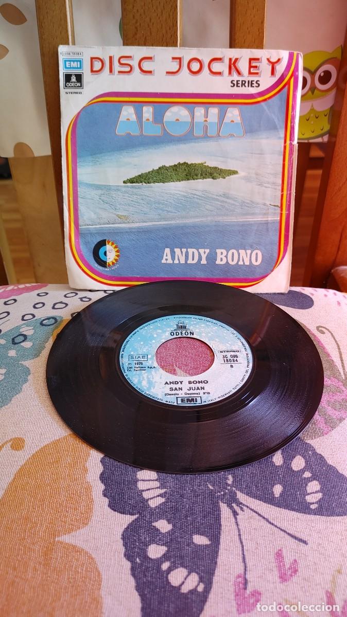 Discos de vinilo: ANDY BONO-SINGLE ALOHA - Foto 1