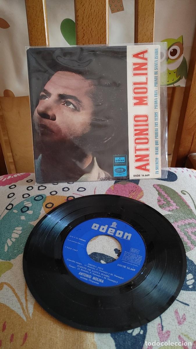 Discos de vinilo: ANTONIO MOLINA-EP EN SILENCIO +3 - Foto 1