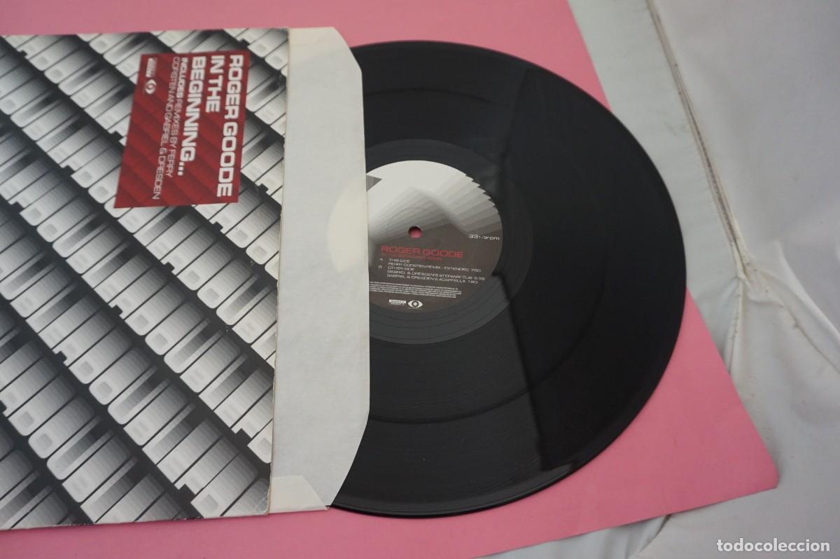 Discos de vinilo: MAXI SINGLE - ROGER GOODE IN THE BEGINNING.... - DISCO EN BUEN ESTADO - Foto 2