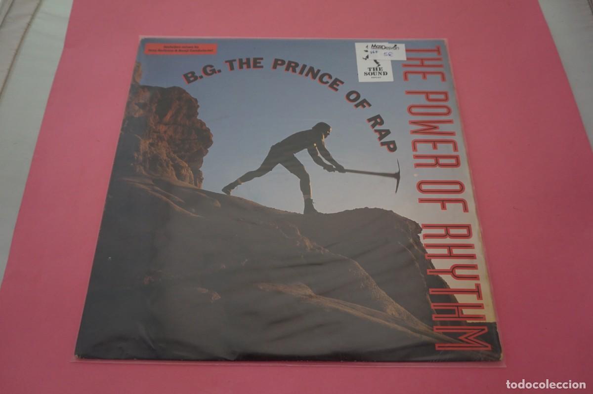 Discos de vinilo: MAXI SINGLE - B.G. The Prince Of Rap &ndash; The Power Of Rhythm - DISCO EN BUEN ESTADO