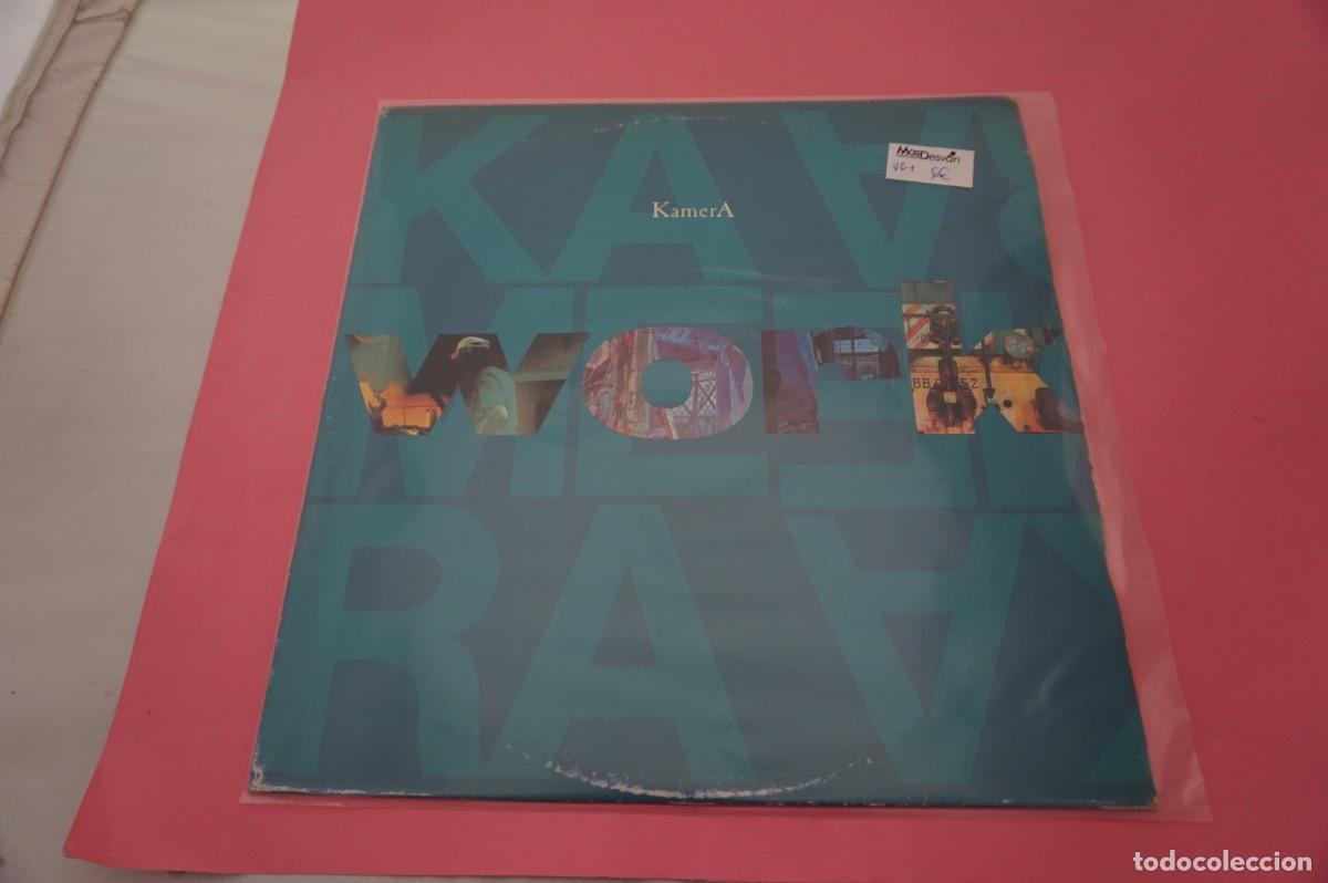 Discos de vinilo: MAXI SINGLE - KAMERA - WORK - DISCO EN BUEN ESTADO - Foto 1