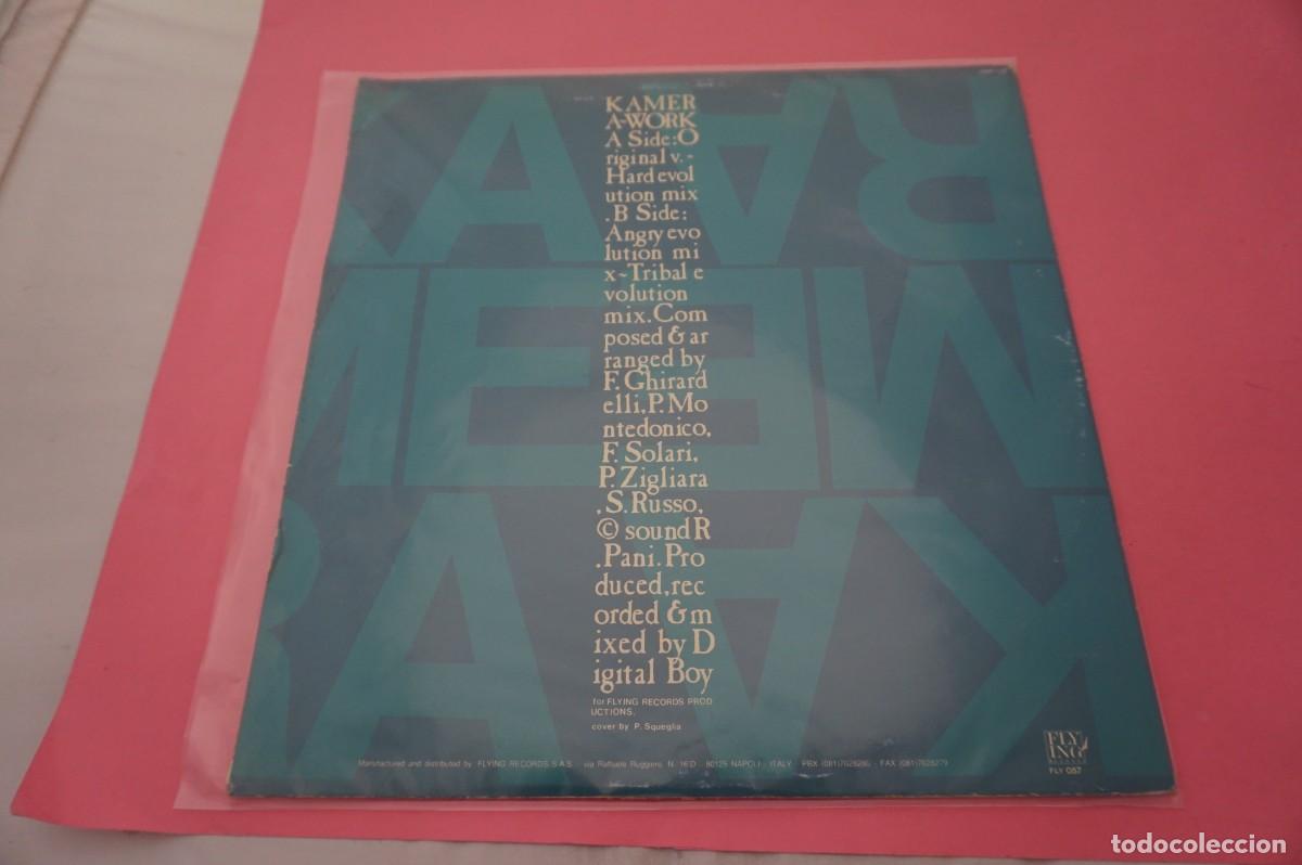 Discos de vinilo: MAXI SINGLE - KAMERA - WORK - DISCO EN BUEN ESTADO - Foto 3