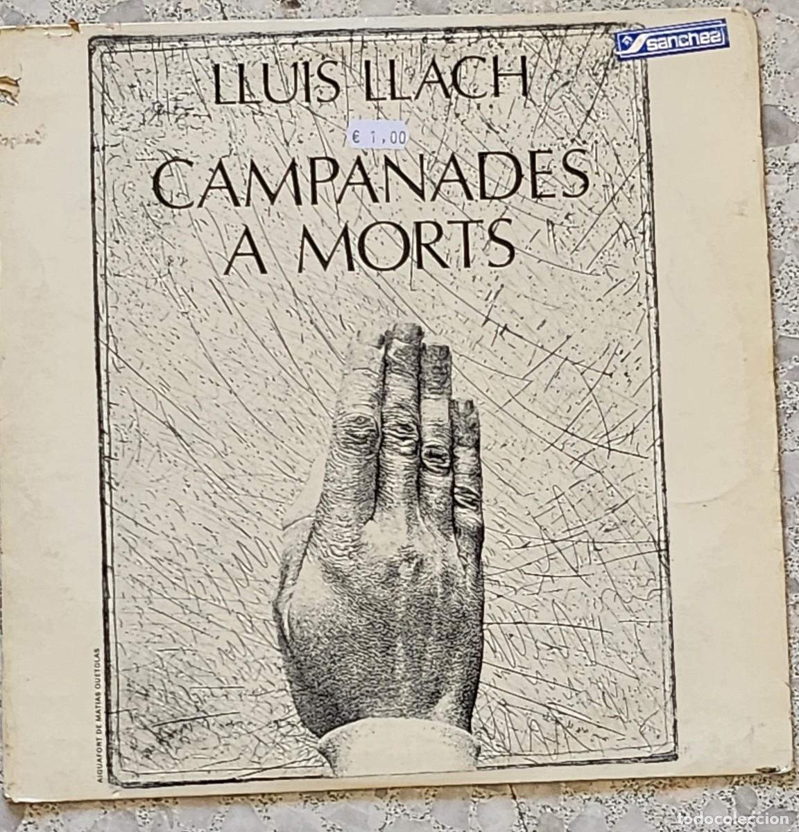 Discos de vinilo: LLUIS LLACH CAMPANADES A MORTS - Foto 1