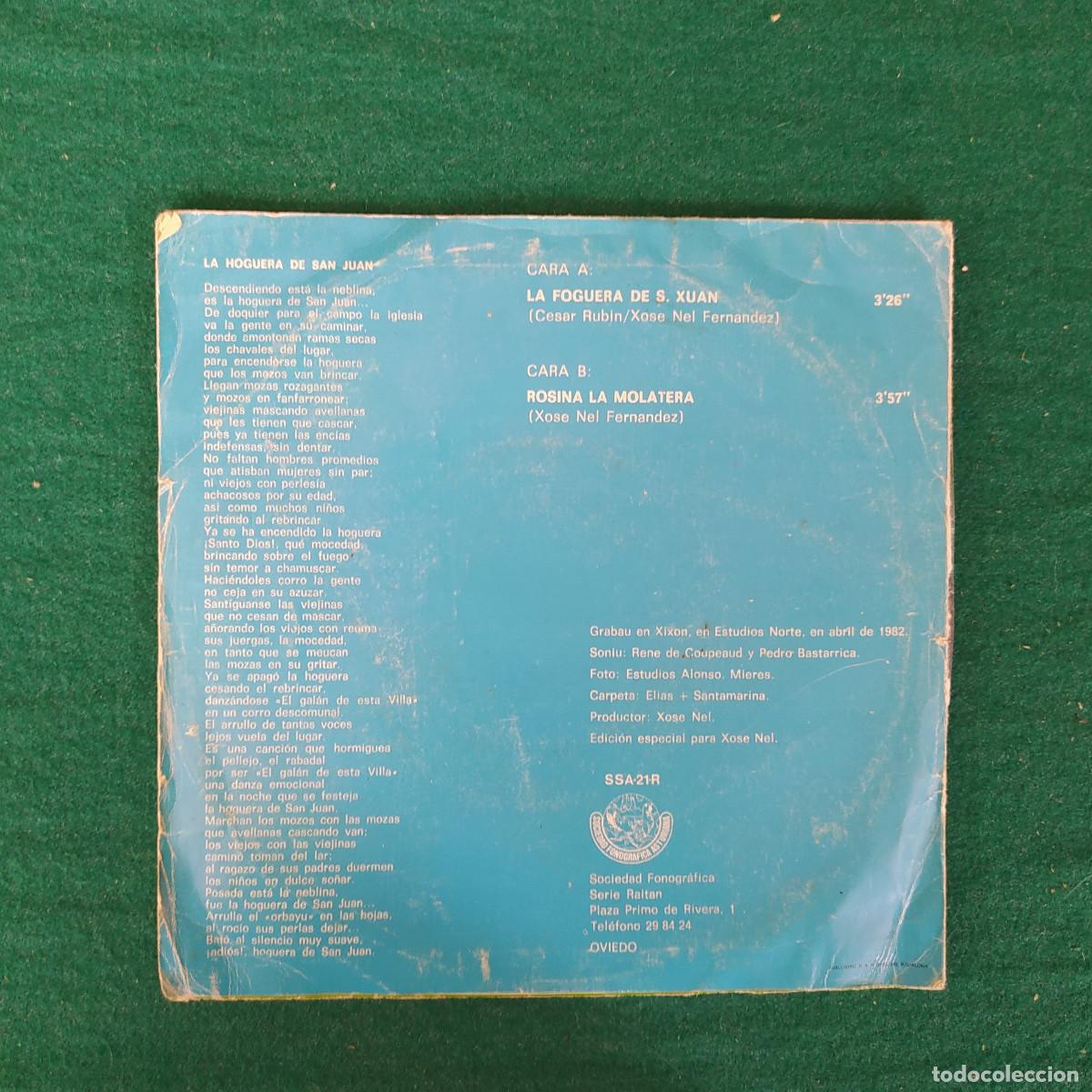 Discos de vinilo: Xos&eacute; Nel &ndash; Calandreru - Foto 2