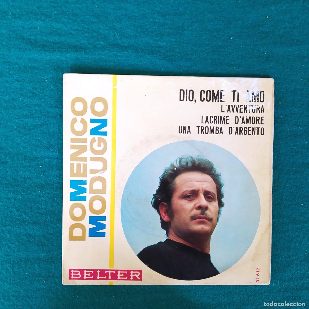 Discos de vinilo: Domenico Modugno &ndash; Dio, Come Ti Amo - Foto 1