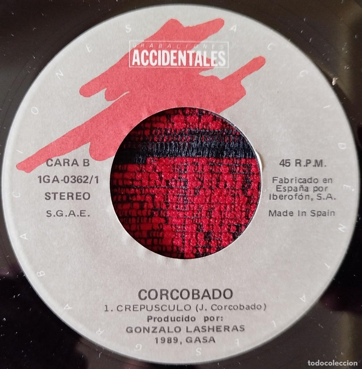 Discos de vinilo: CORCOBADO ** Desde Tu Herida ** SINGLE VINILO 1989 - Foto 4