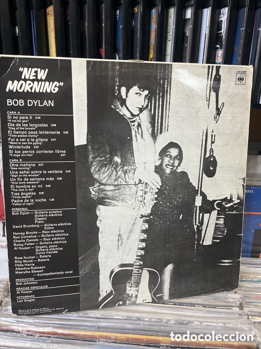 Discos de vinilo: bob dylan new morning - Foto 2