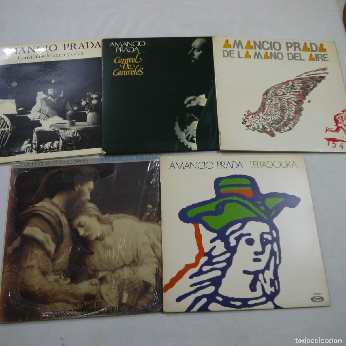 Discos de vinilo: AMANCIO PRADA. LOTE DE 5 LPS - Foto 1