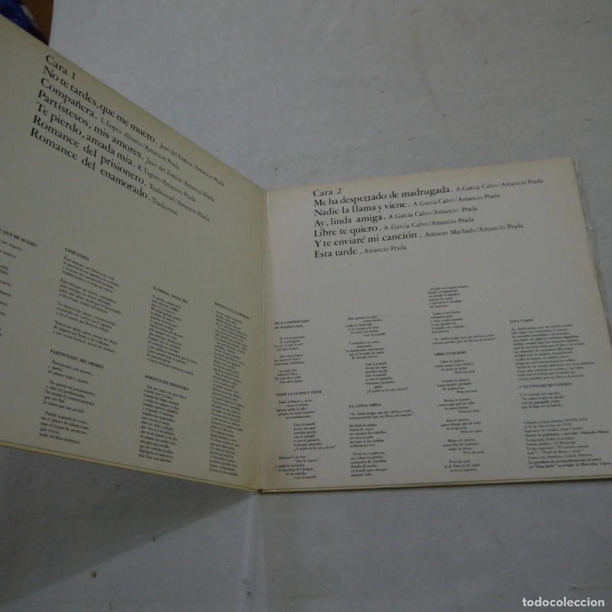 Discos de vinilo: AMANCIO PRADA. LOTE DE 5 LPS - Foto 3
