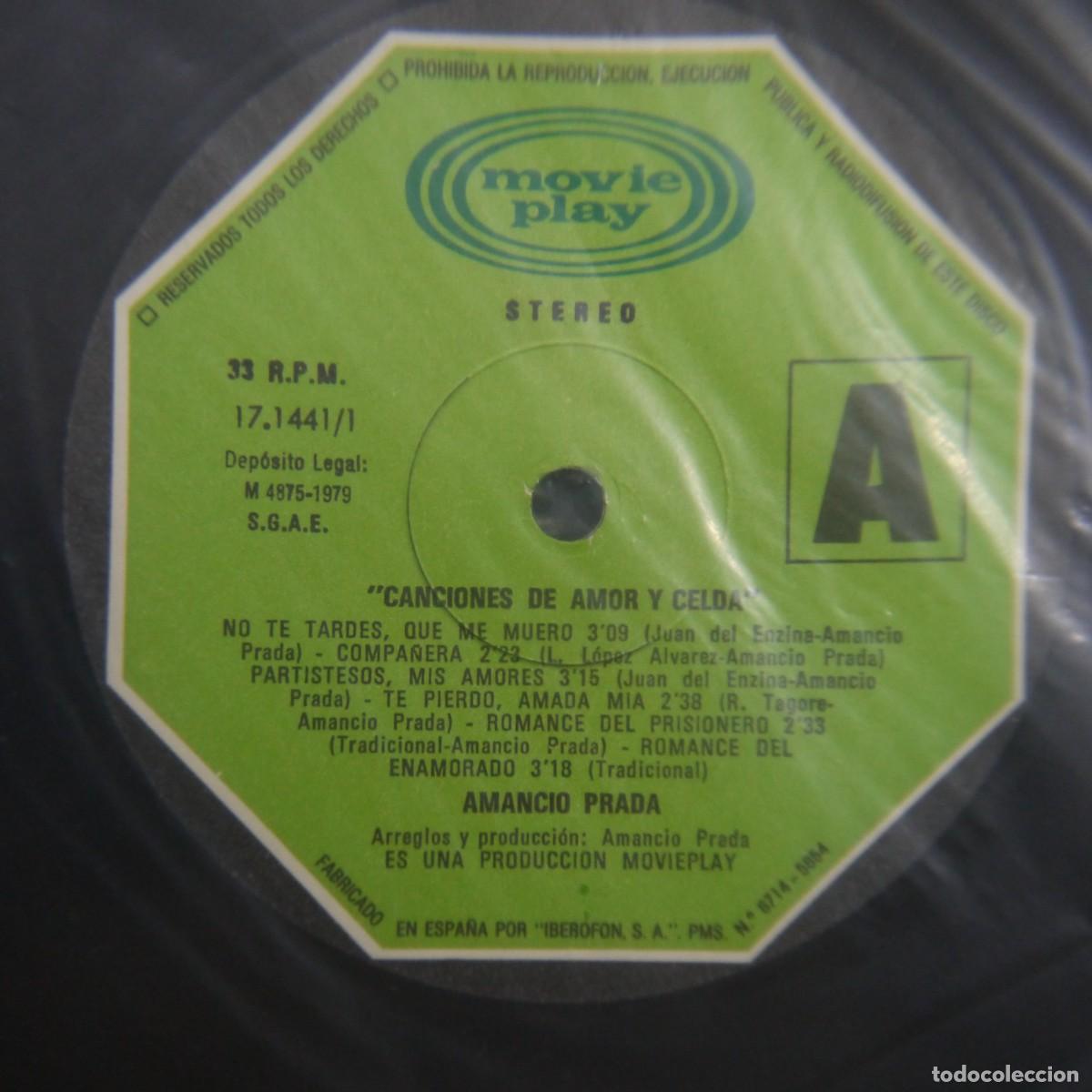 Discos de vinilo: AMANCIO PRADA. LOTE DE 5 LPS - Foto 5
