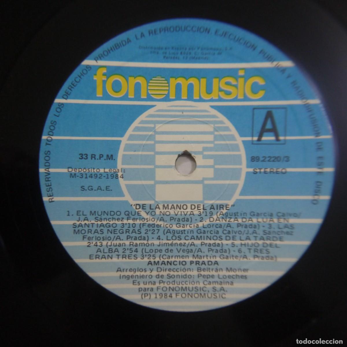 Discos de vinilo: AMANCIO PRADA. LOTE DE 5 LPS - Foto 17